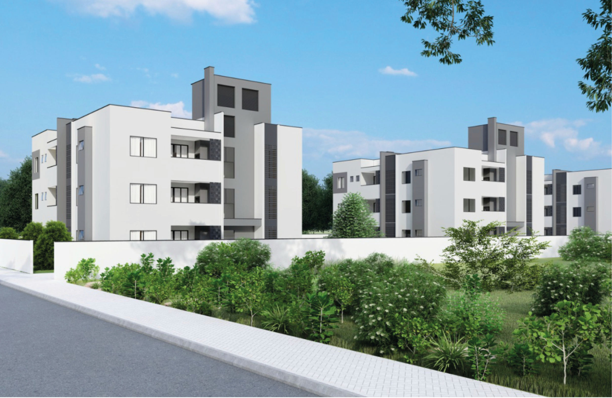 Residencial Piemonte — vista lateral